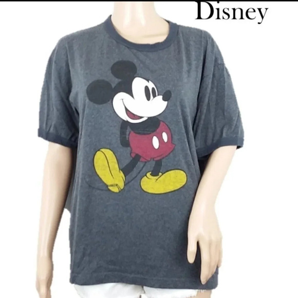 Disney Tops - Walt Disney World Mickey Mouse Gray Tee Shirt